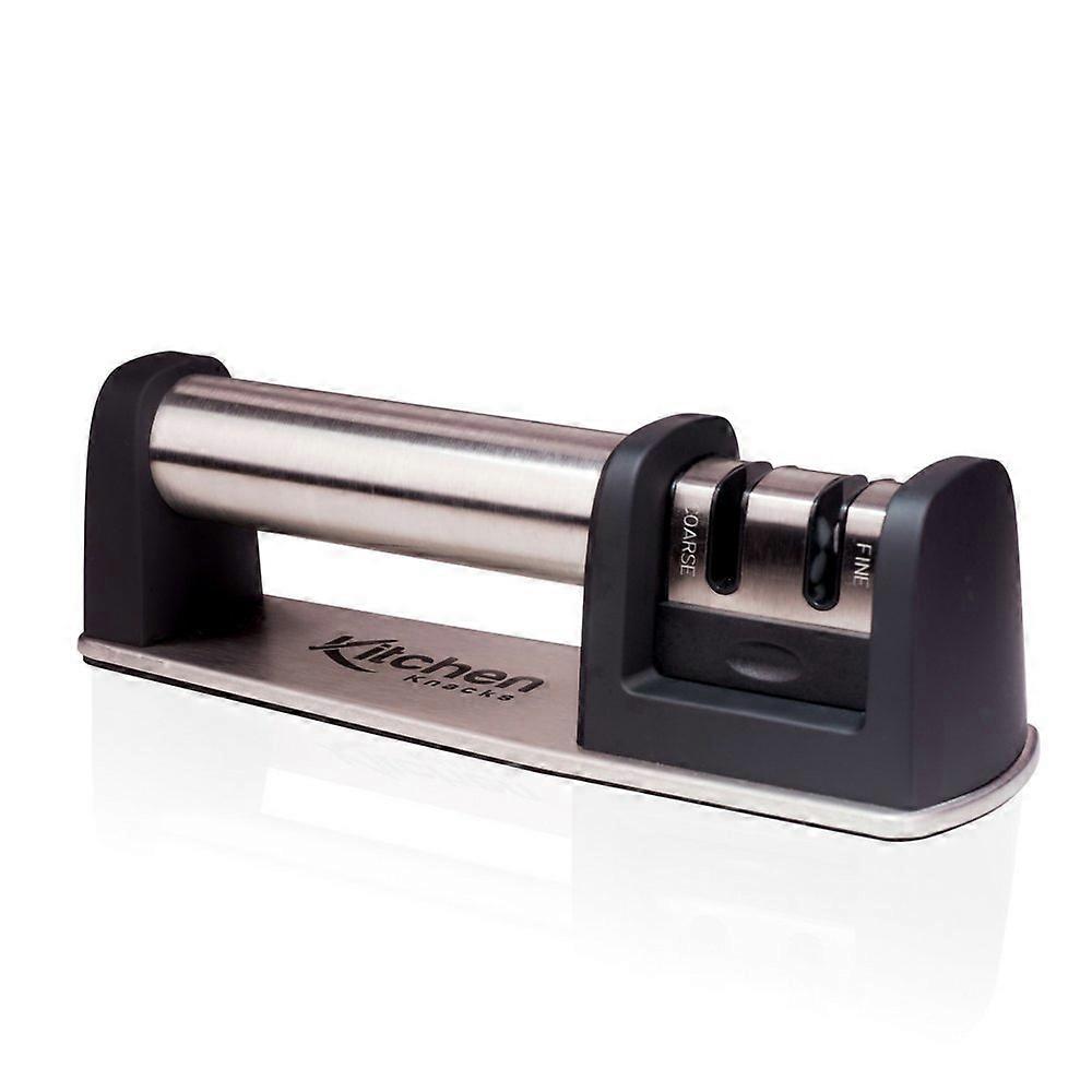 Professional 2 stage knife sharpener, diamond coated