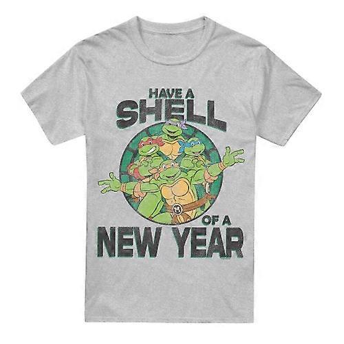 Teenage Mutant Ninja Turtles Mens Shell Of A New Year T-Shirt