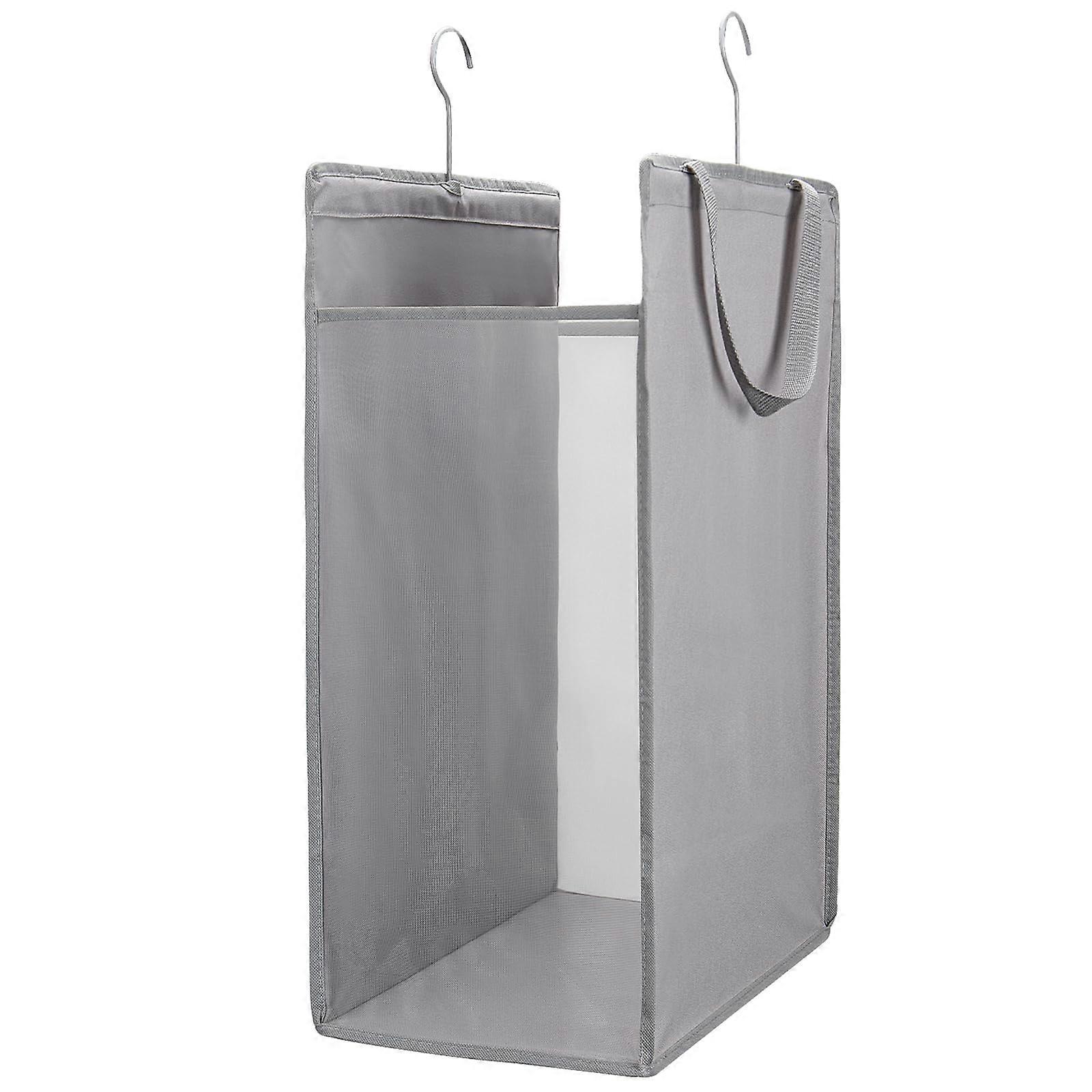 Hanging Laundry Basket, Slim Mesh Design with Handle, Lightweight Fabric, Space-Saving, 1 Piece