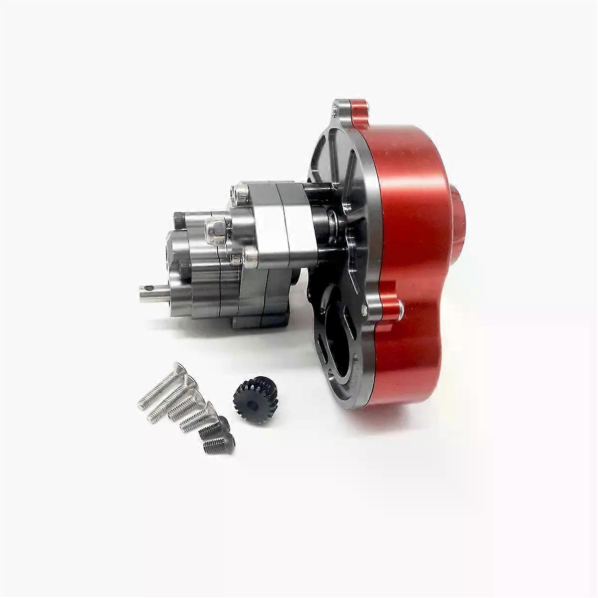 RC Metal Reverse Transmission Gearbox for 1/10 Track RC Car Axle SCX10 90027 SCX10 II 90046 WRAITH Spare Parts