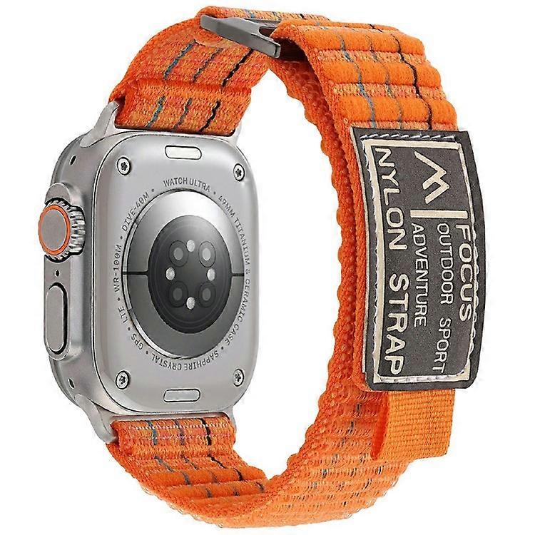 Compatible For Apple Watch Series 10 42mm / 9 8 7 41mm / SE (2023) SE (2022) SE 6 5 4 40mm / 3 2 1 38mm Nylon Loop Watch Str