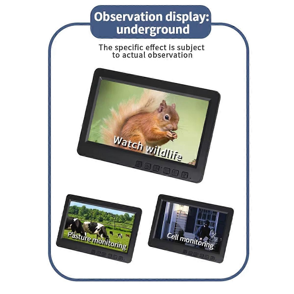 Telescop astronomic de 7 inci Ocular electronic 16MP 1080P Recorder Microscop IPS Display Astron
