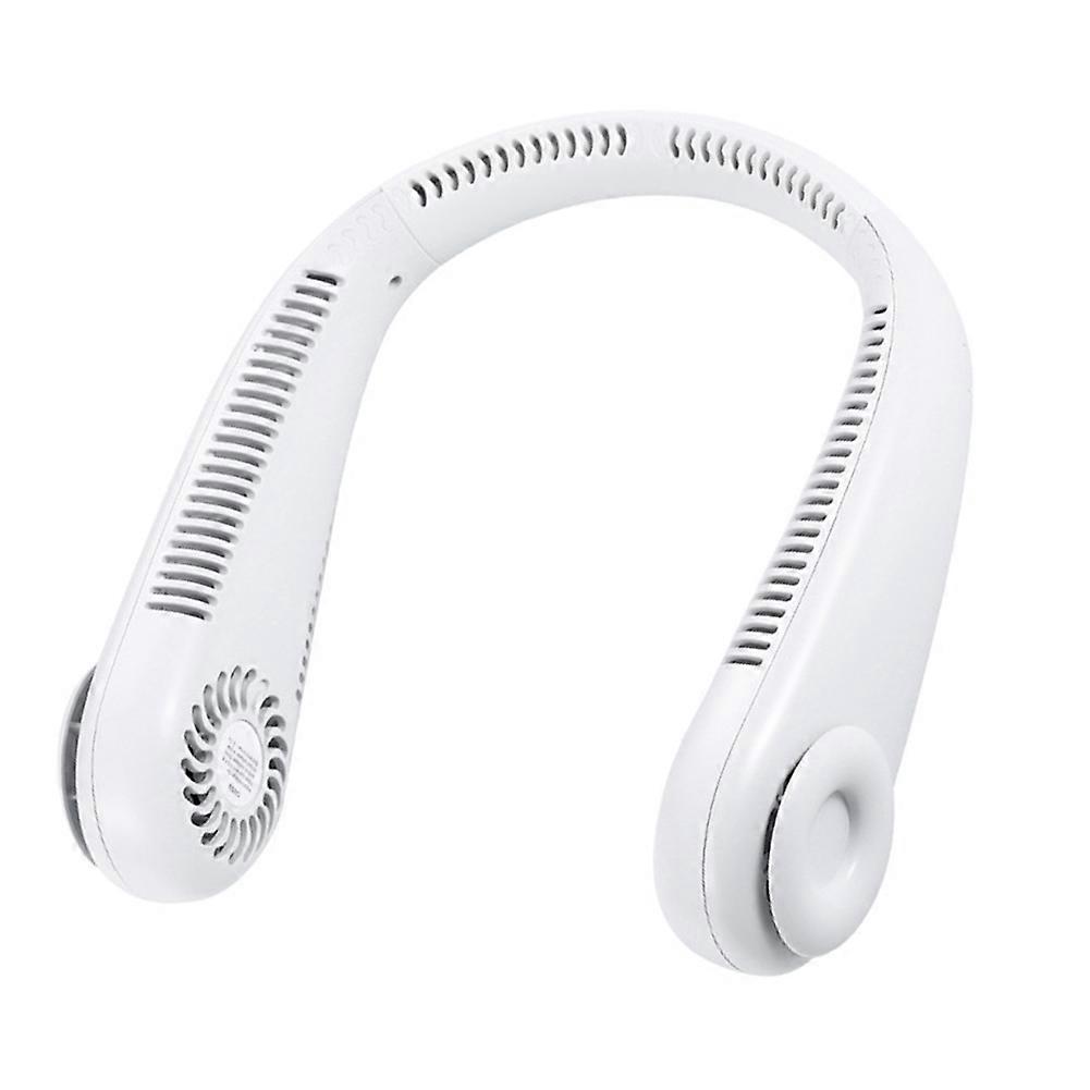 4000mAh Summer Air Cooling Bladeless Sport Travel Personal Hanging Neck Fan 3 Gears Adjustable Portable Neckband Fans