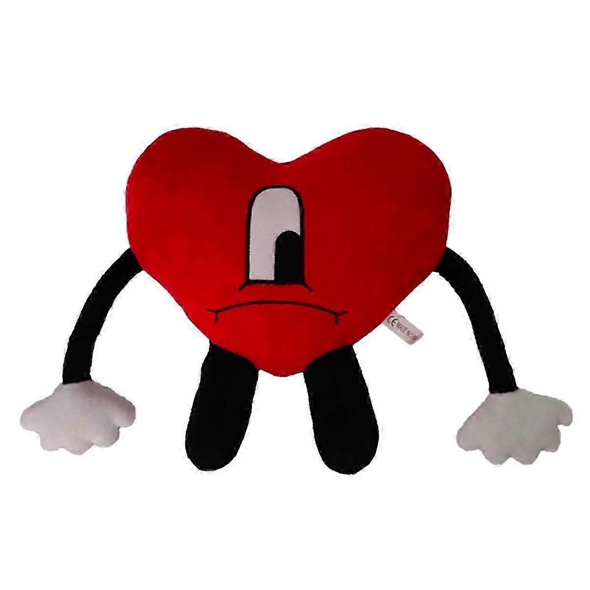 Un Verano Sin Ti Bad Cute Bunny القطيفة لعبة ناعمة هيب هوب مغني راب أفخم وسادة دمية هدايا 22 سم