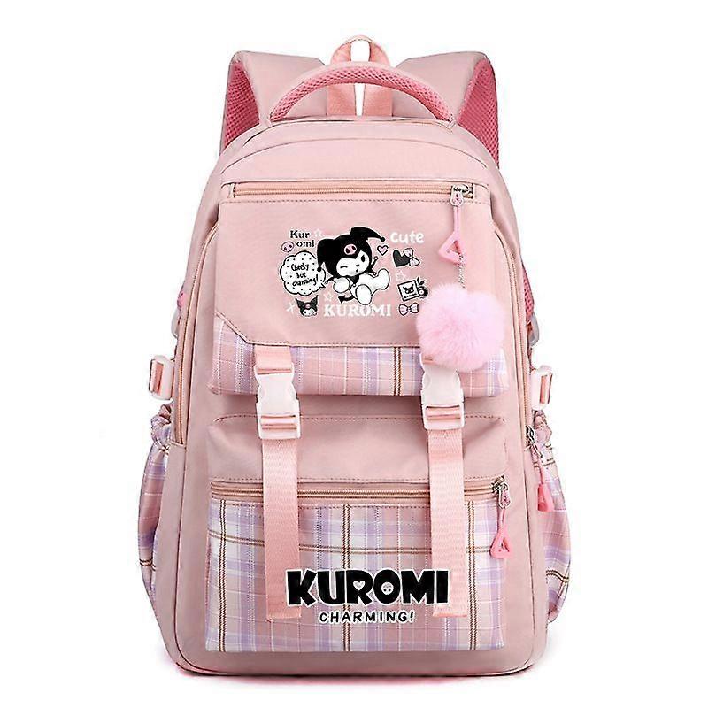 New Kuromi Printed Backpack Student Shoulder Bag