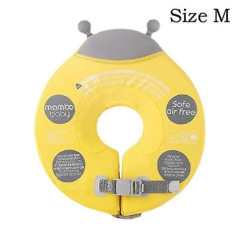 婴儿漂浮游泳座椅支撑池充气辅助环池 0-1 岁 -aqwg