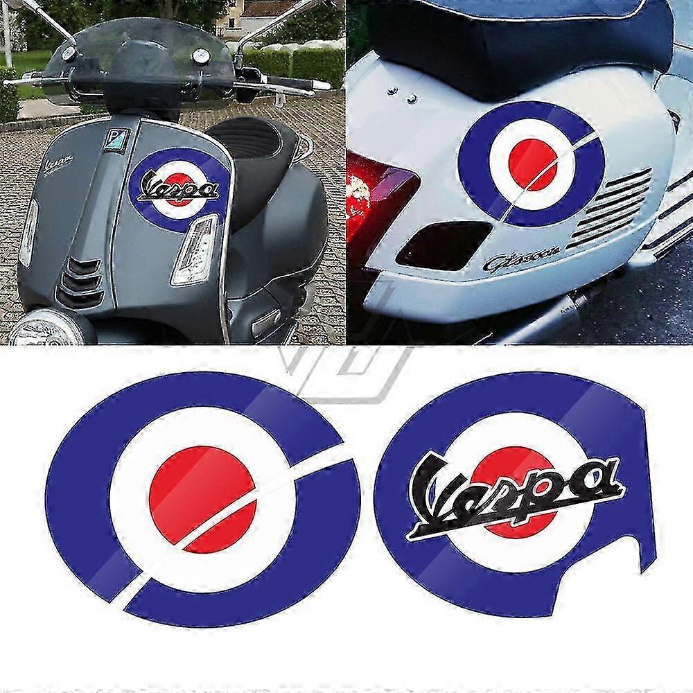 Compatible with Piaggio Vespa Series 2 Sei Giorni Gts 300 Motorcycle Decals Number 6