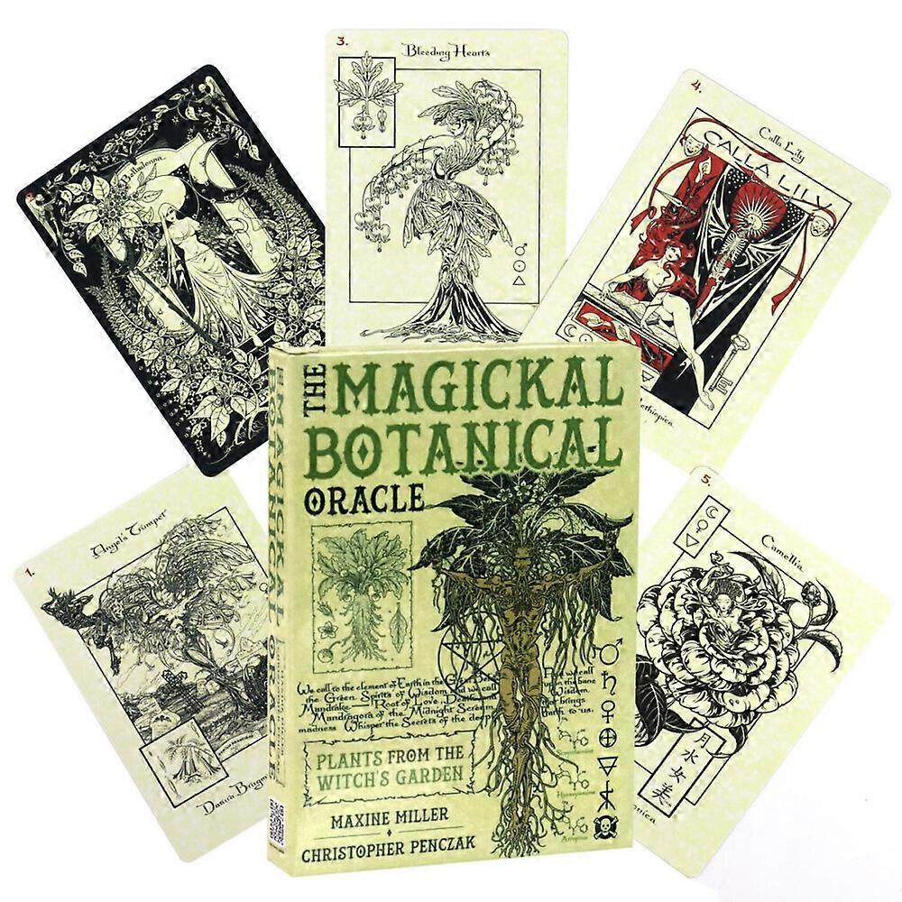 Oracle Cards: Botanical Wisdom Guidance Deck - Magickal Plant Insights