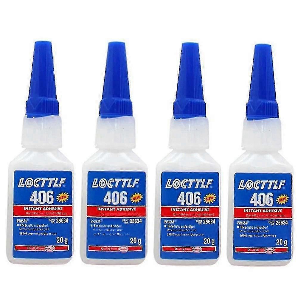 Adhésif Loctite 406 à durcissement rapide 20g instantané et paquet de 1 à 4