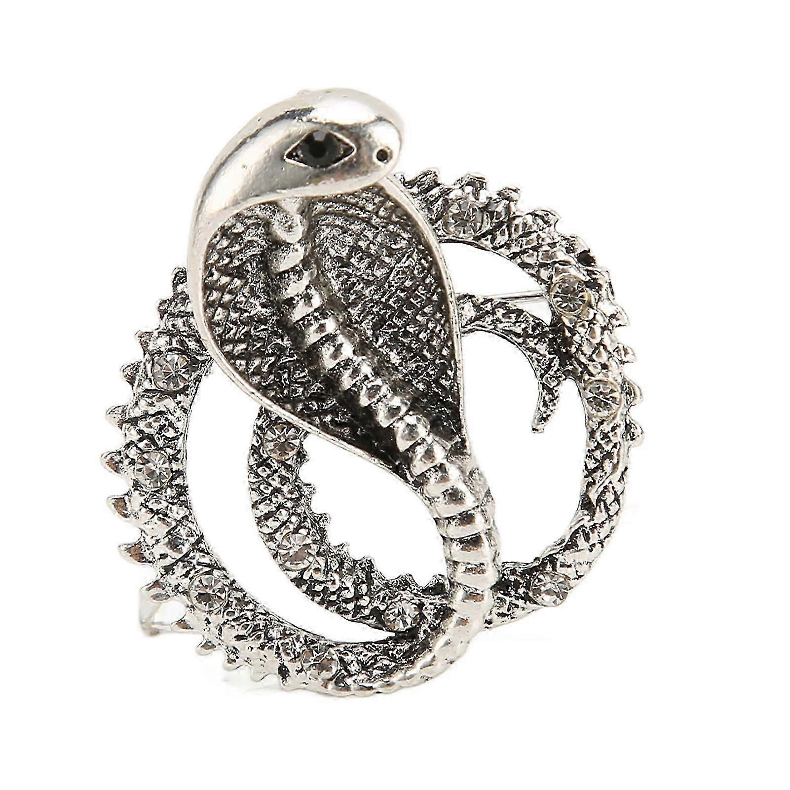 ブローチピンビンテージ動物安全ネクタイスーツ夫ボーイフレンドバレンタインデー記念日ギフトダイヤモンドインレイシルバー