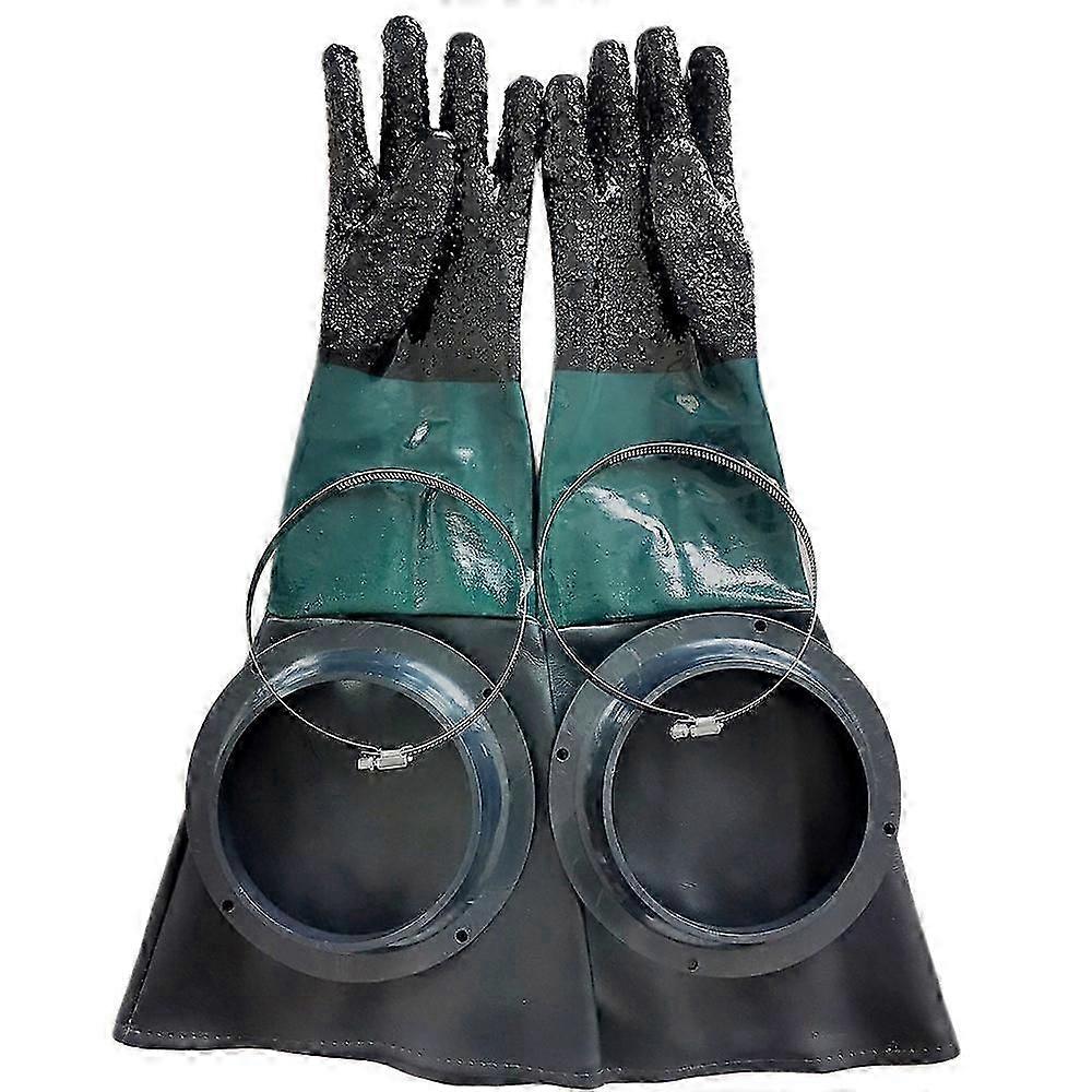Gants de sablage SandBlaster Pièces 60cm avec joints toriques pour cabine de sablage