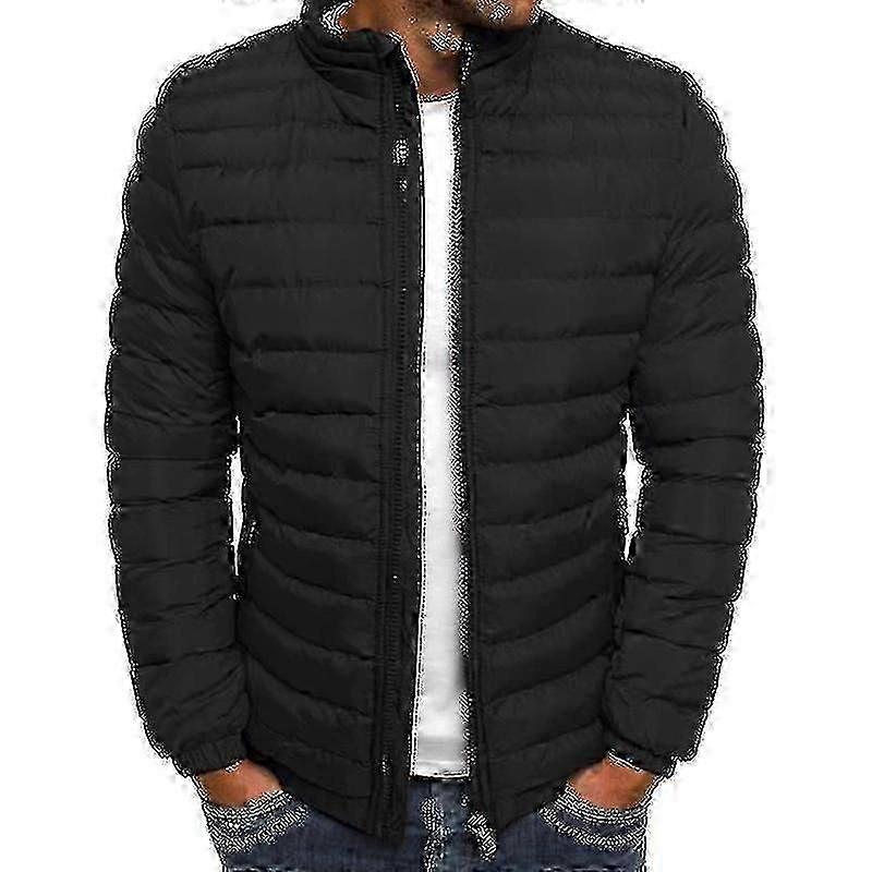 Men Lightweight Bubble Coat Puffer Jacket Quilted Padded Outerwearzz