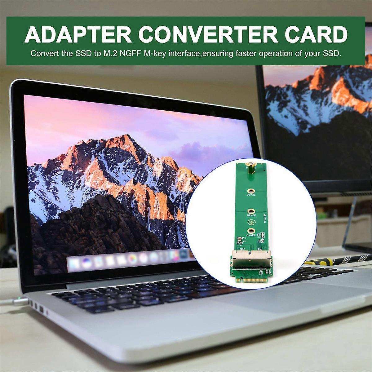 Ssd To M.2 Ngff Adapter Converter Card for 2013 2014 2015 Pro Ssd