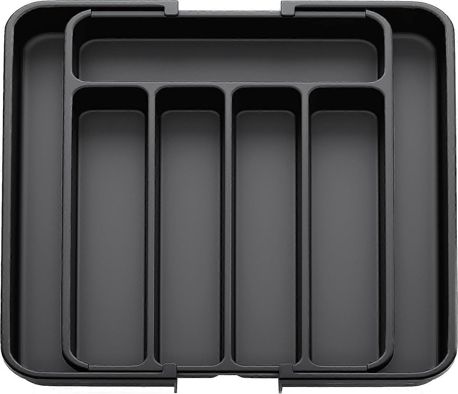 Large Adjustable Cutlery Drawer Organizer for Kitchen Cooking Large Size
