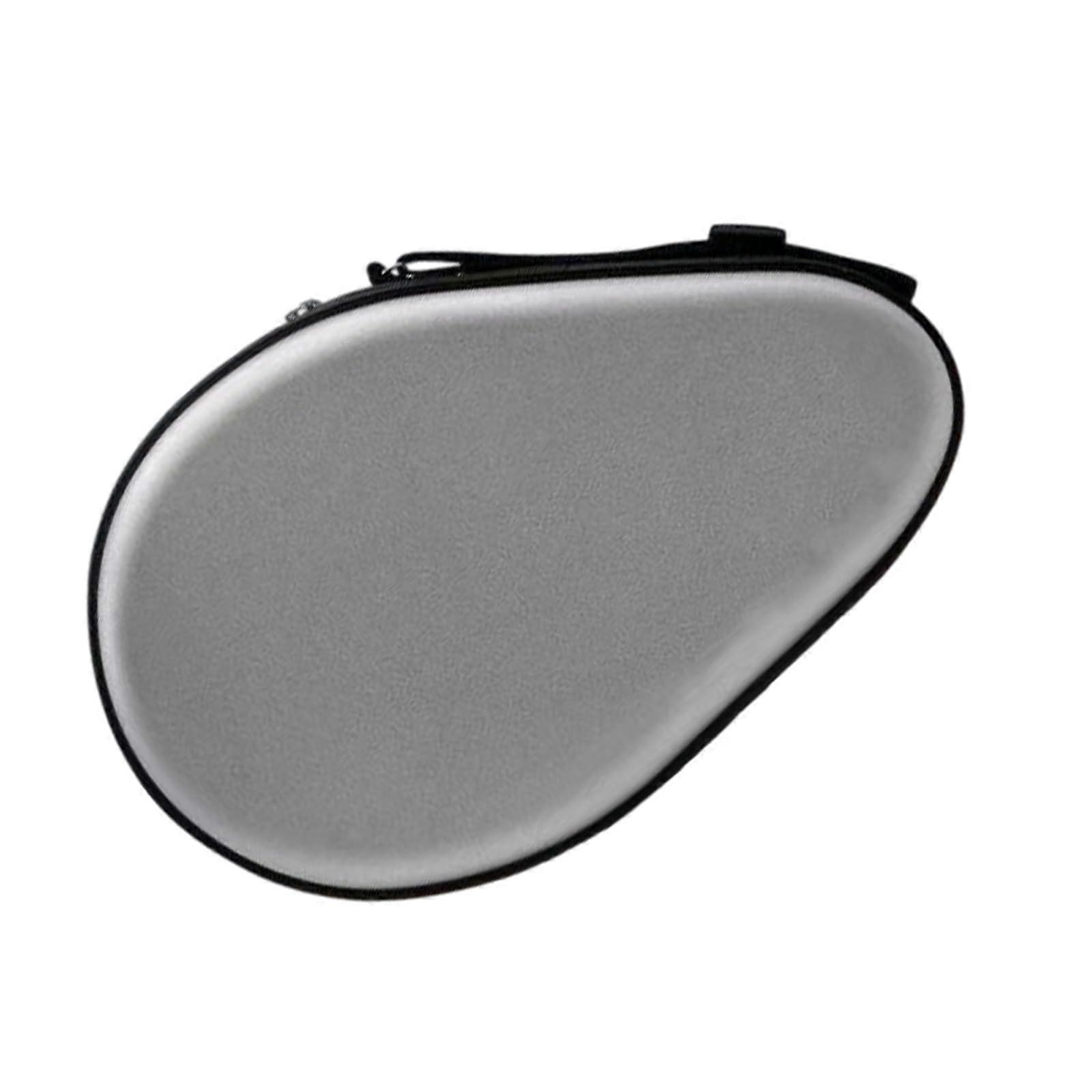 Gourd Shape Table Tennis Rackets Case, Waterproof Ping Pong Paddle Storage Bag, Hard Case With Zippers, Handbag Style