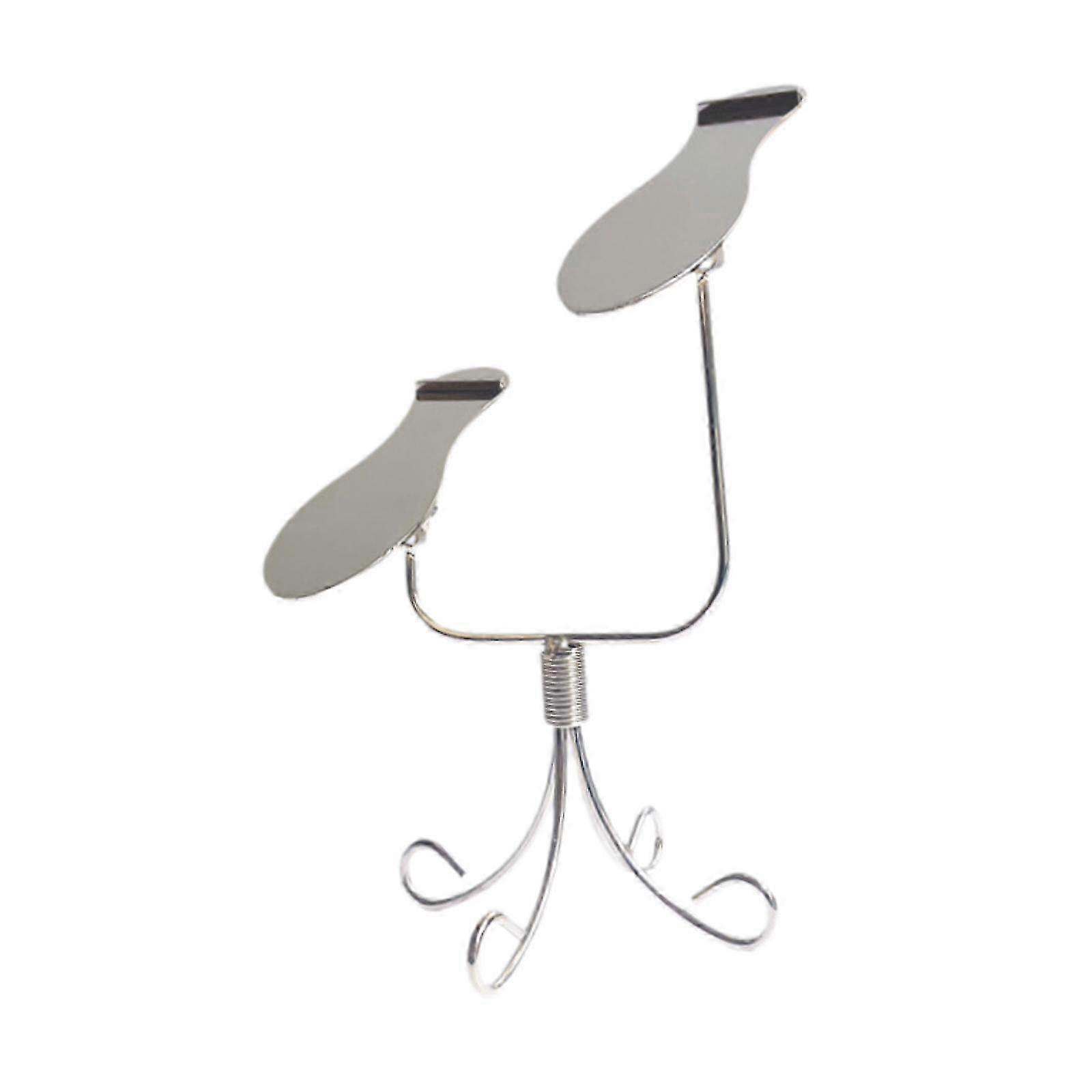 Sturdy Stable Shoe Display Stand Rack for Tabletop Store Home Use