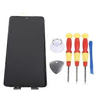 Phone Screen Assembly Clear Display with Repair Tool Kit Anti Scratch Seamless Fit for Edge 50 Ultra