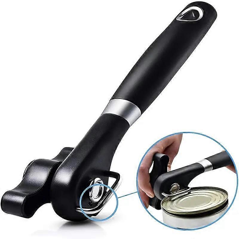 1pc Quick and Easy Stainless Steel Can Opener - A Versatile Kitchen Tool for Opening Cans with Ease