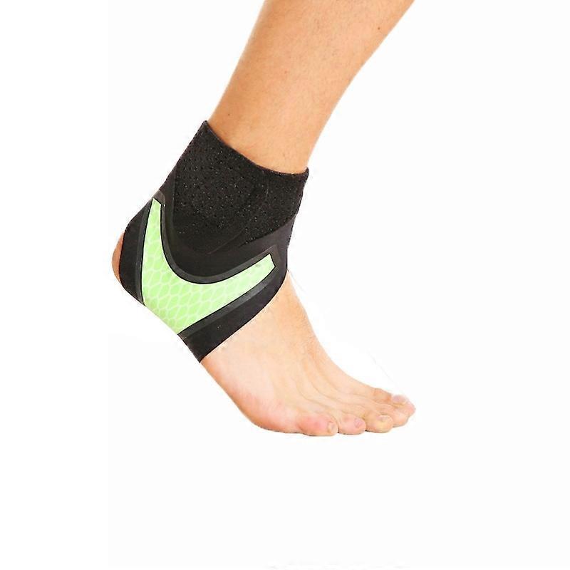 Ankle Protective Strap, Specification: Right Foot (Green) Right Foot (Green)
