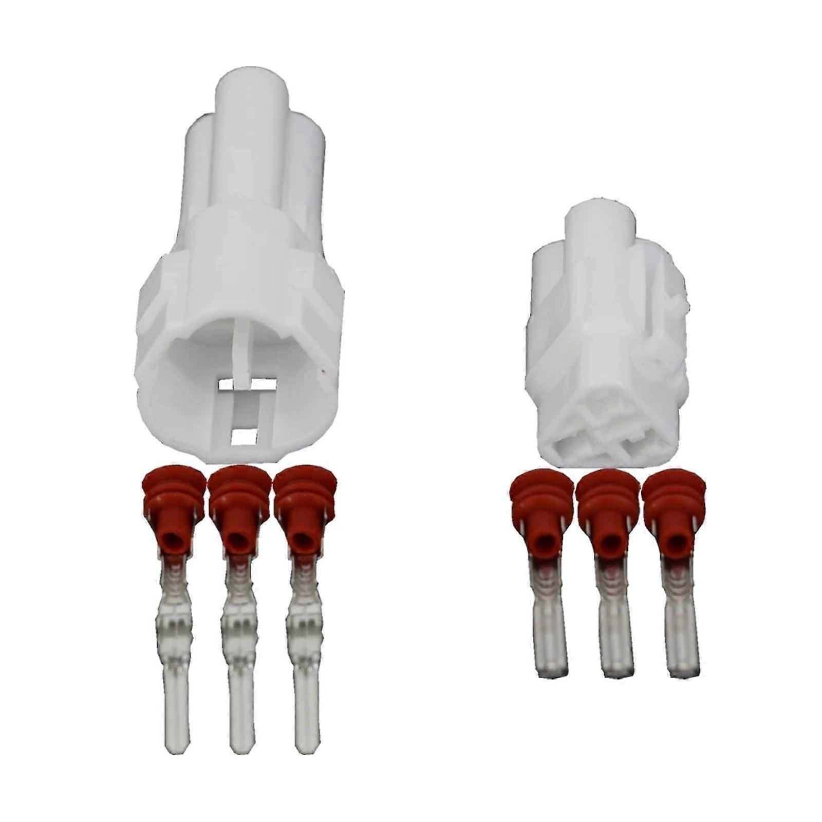 Xiaojiang Store 3 Pin Sealed Style 2.2 Series 3 Pin Male And Female Automotive Connector With Terminal DJ7032-2.2-11/21 (Size : 5 Sets)