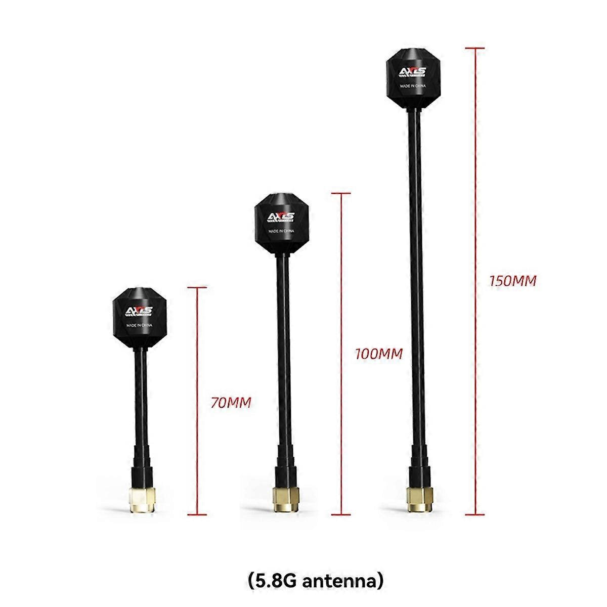Axisflying 5.8G Antenna 5.5GHZ-6GHZ 2.92dBi High Gain FPV Antenna RHCP Enhanced Signal Reception for