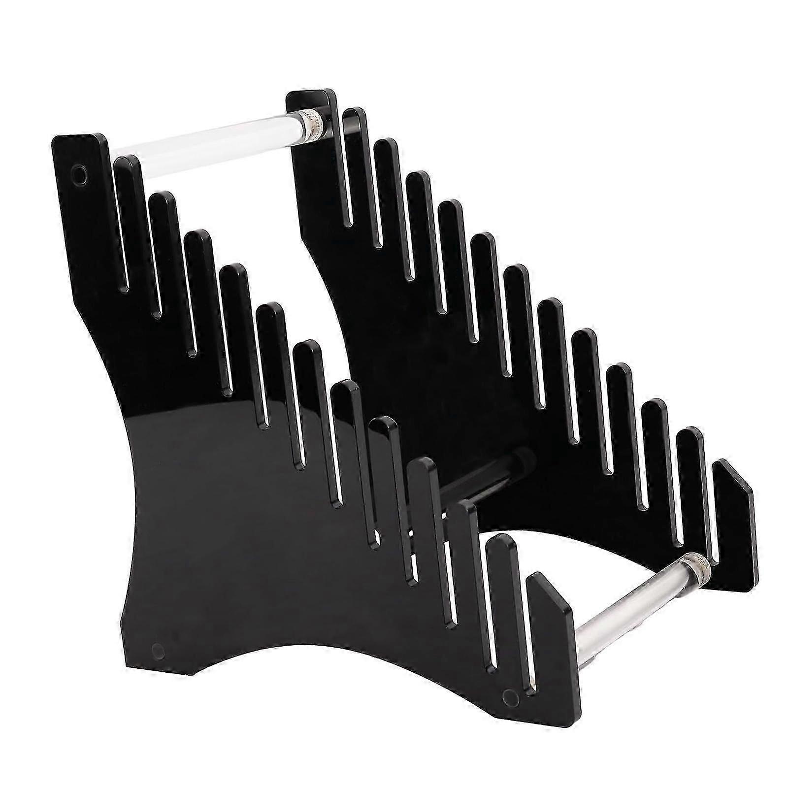 Record Stands Holder Albums CD Holder Stand Acrylic Durable Groove Sturdy Multi Use Home Office File Shelf Rack Display Shelf