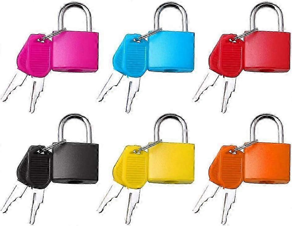 Suitcase Locks with Keys (6 Pcs)