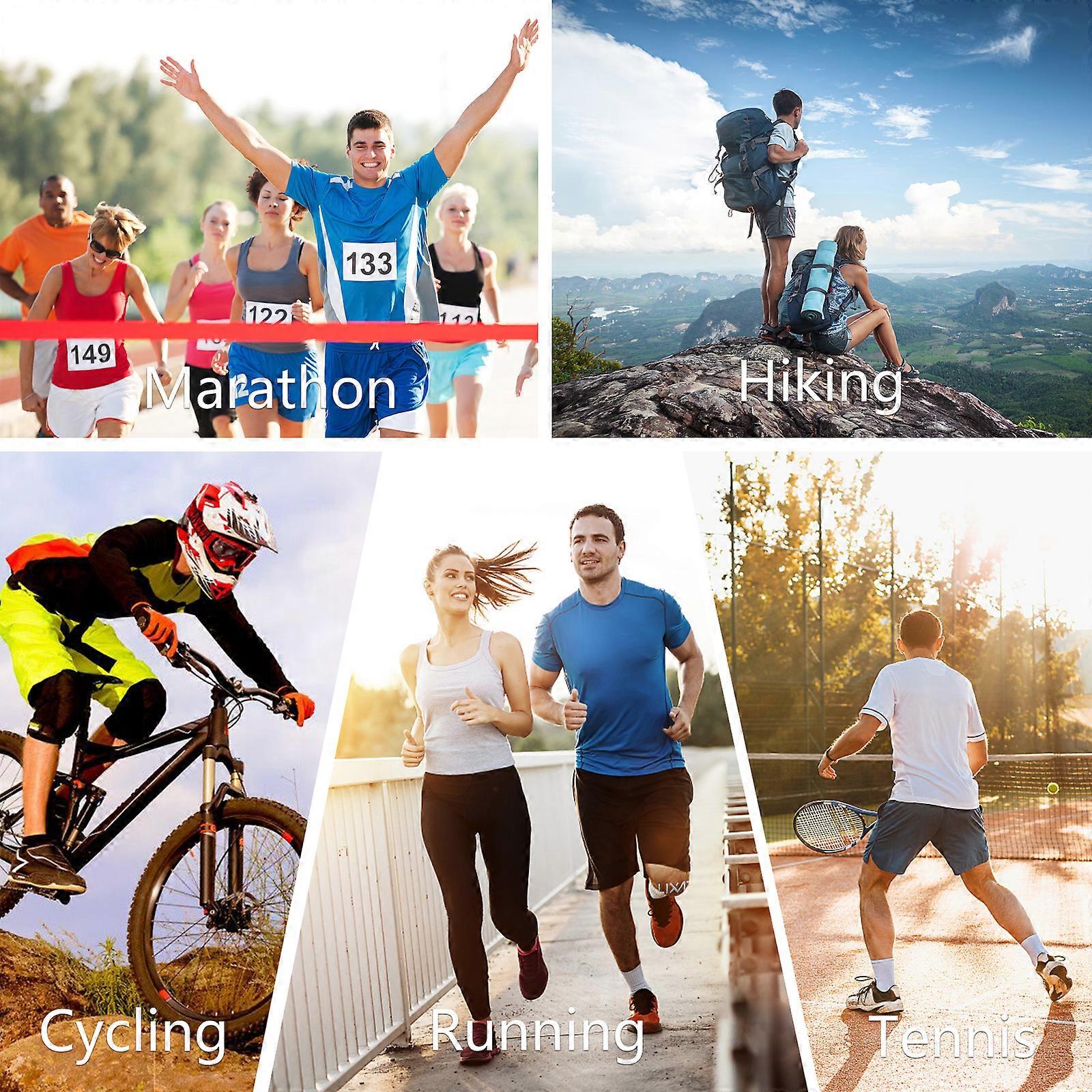 Lixada Men 2 in 1 Running Shorts Quick Drying Breathable Active Training Exercise Jogging Marathon Cycle Shorts