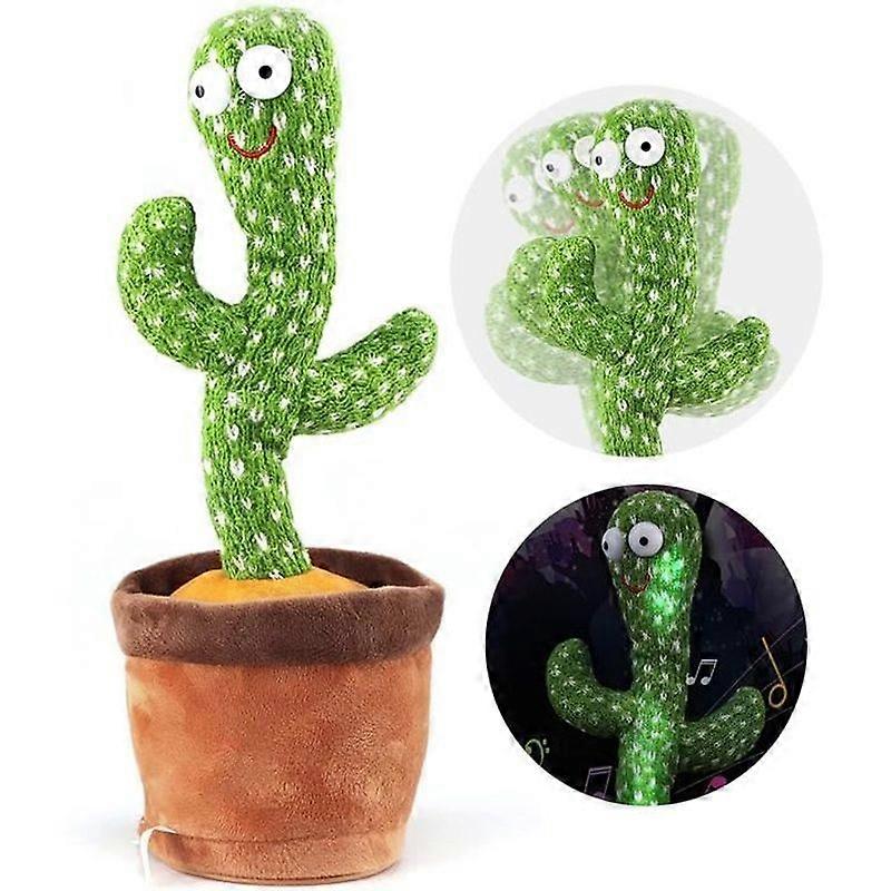 Singing and Dancing Plush Cactus
