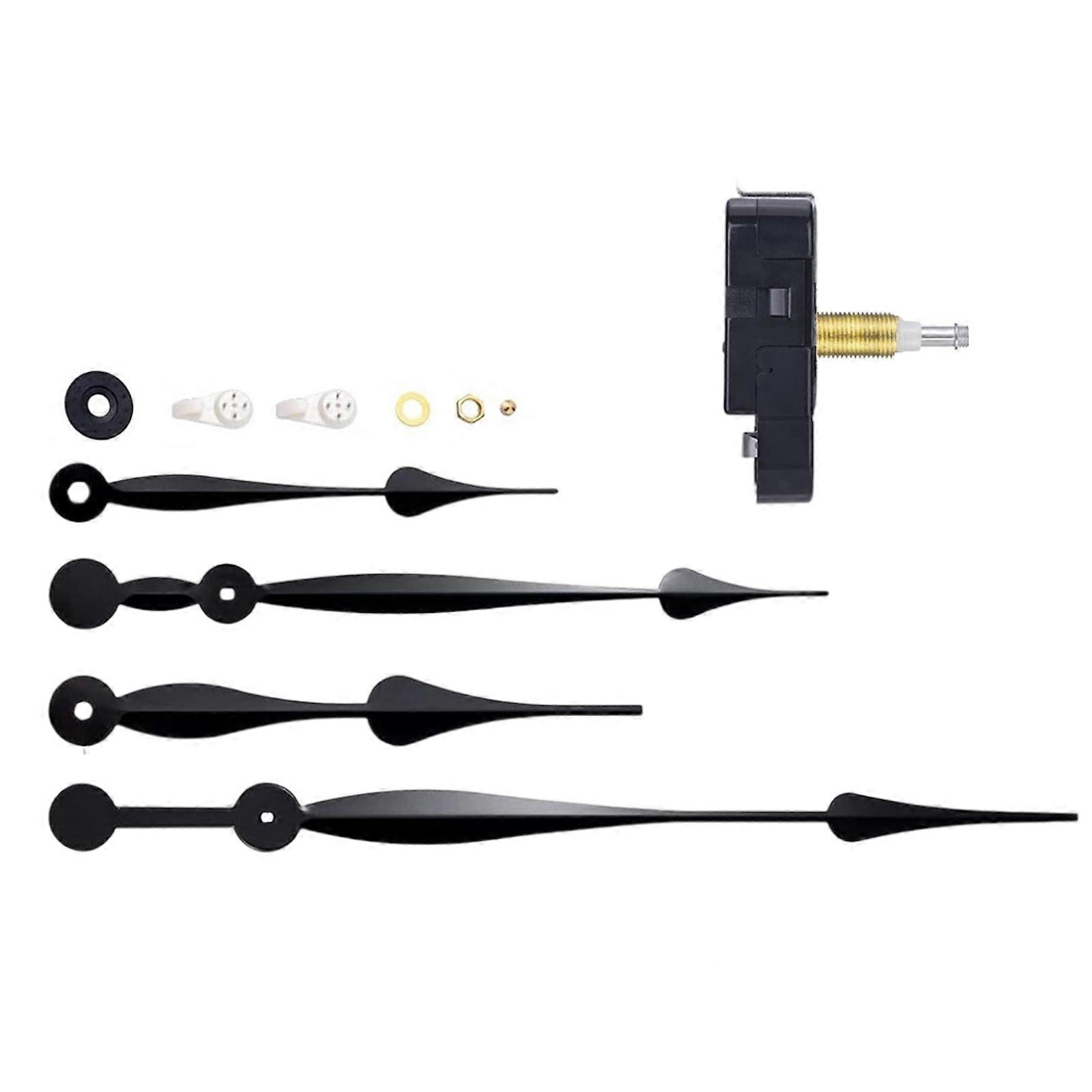 Clock Motor Replacement with Extended Shaft Mechanism Hands Clock Repair Tool for Thick Wall Clock Face