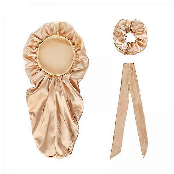 2x Luxurious Bonnets for Extra Long Curls