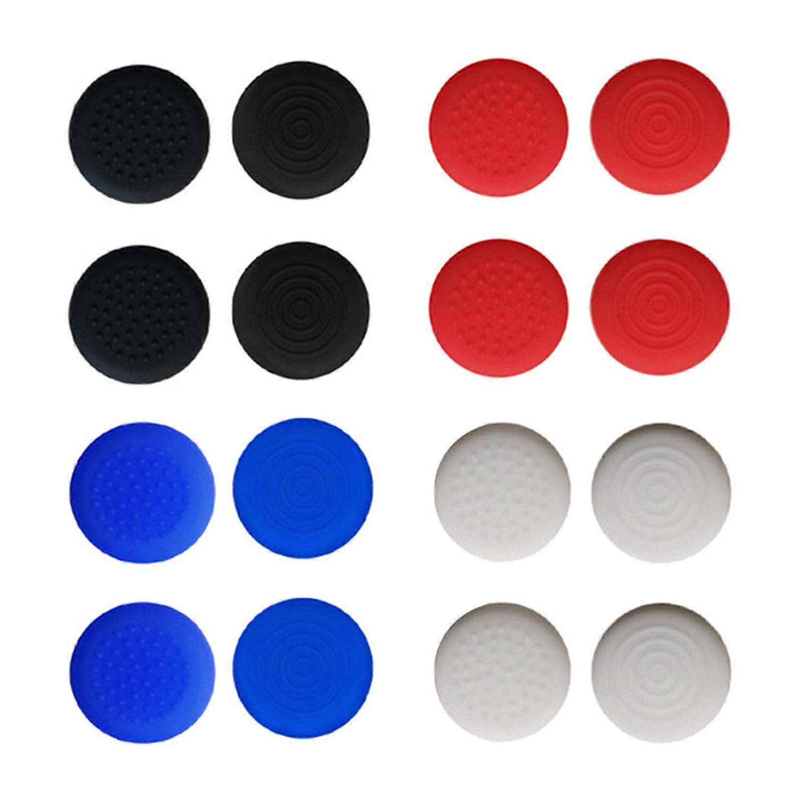 Prevent Finger Slippage Controller Thumb Stick Caps Grip Non-toxic Cover for PS VR2 Controller Thumb Stick Caps Multicolor