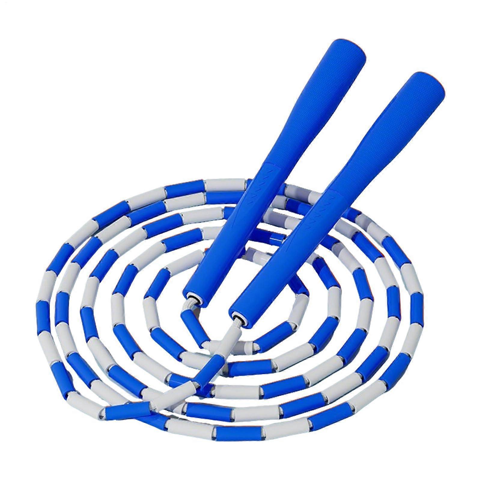 Pearl skipping rope – durable, soft for fitness, cardio and fun exercises blue