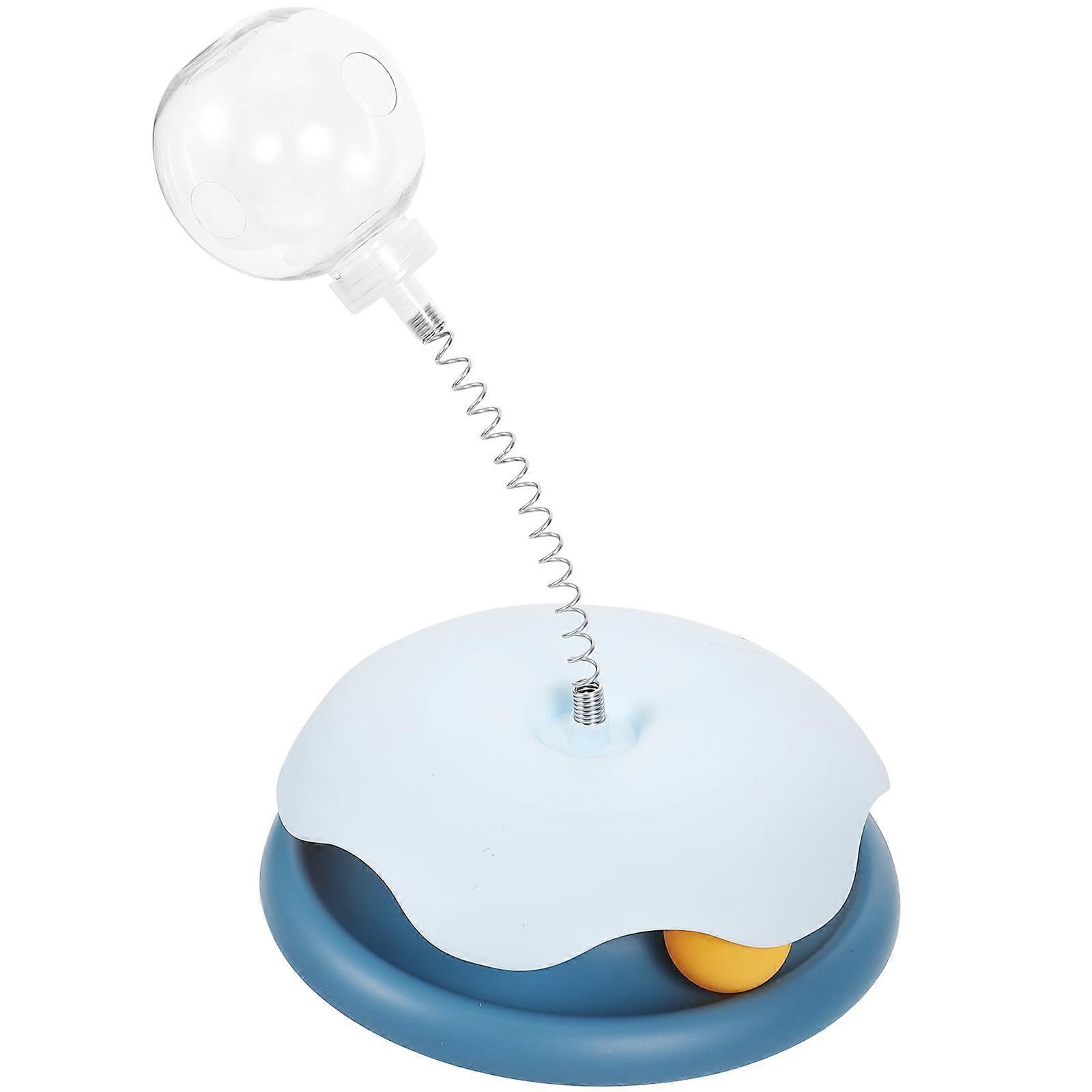 Entertaining Cat Feeder Toy with Treat Dispenser for Exercise