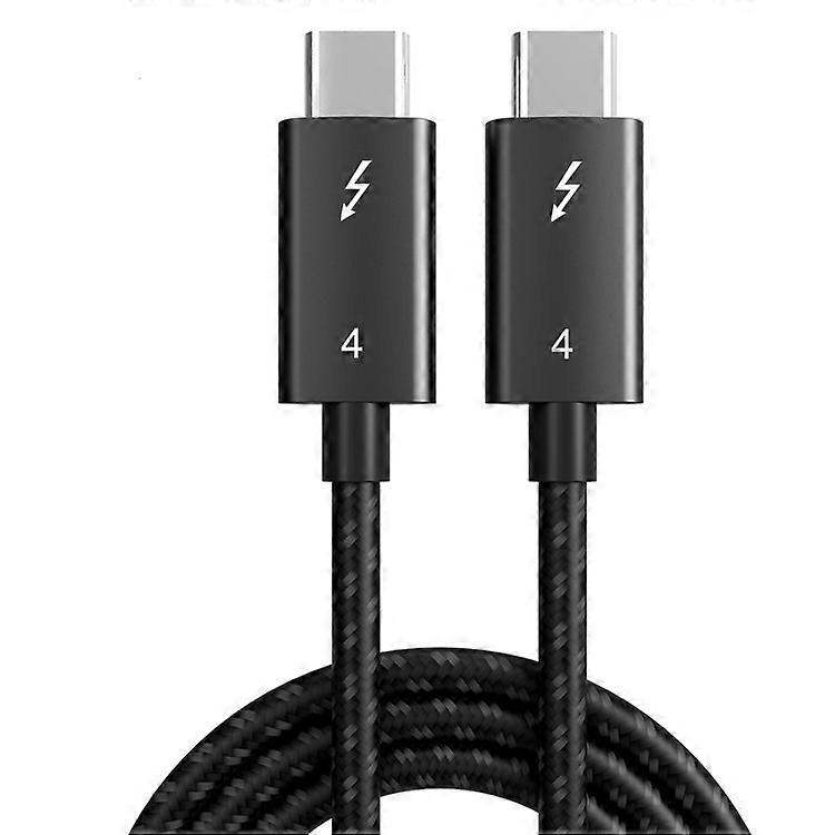2m for MacBook Pro Type C to Type C Thunderbolt 3 / 4 USB4 Gen3 8K / 60Hz PD 100W Fast Charging Cable 40Gbps Data Cord