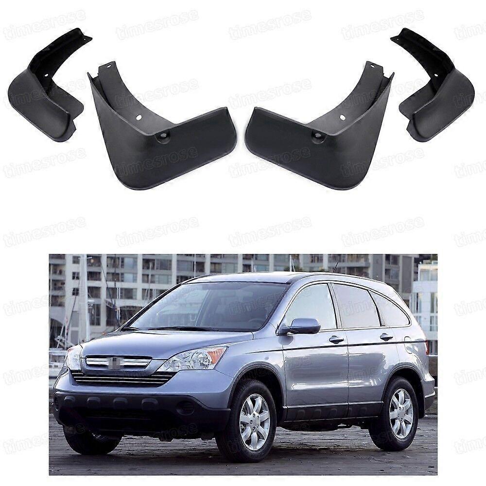 Συμβατό 4x λασπωτήρα φτερών λασπωτήρα λασπωμάτων αυτοκινήτων για Honda CR-V 2007-2011 08 09 10
