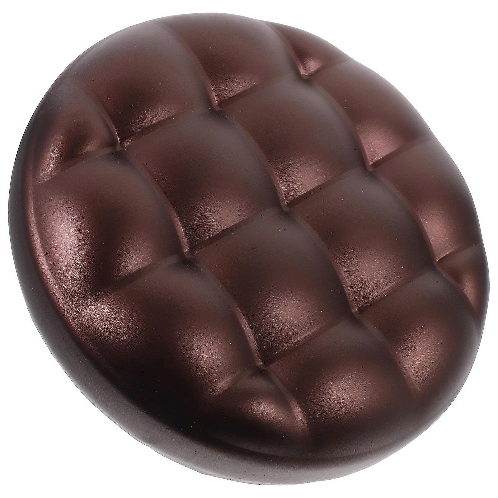 Stool Covers Round Comfortable Seat Stool Promote Posture PU Material 1Pcs