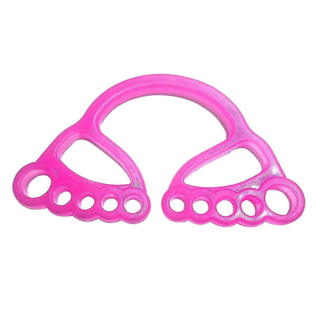 عصابات تمرين الصدر أحزمة مقاومة محمولة للمبتدئين والمحترفين سيليكون 34.5x10 سم وردي 1 عبوة