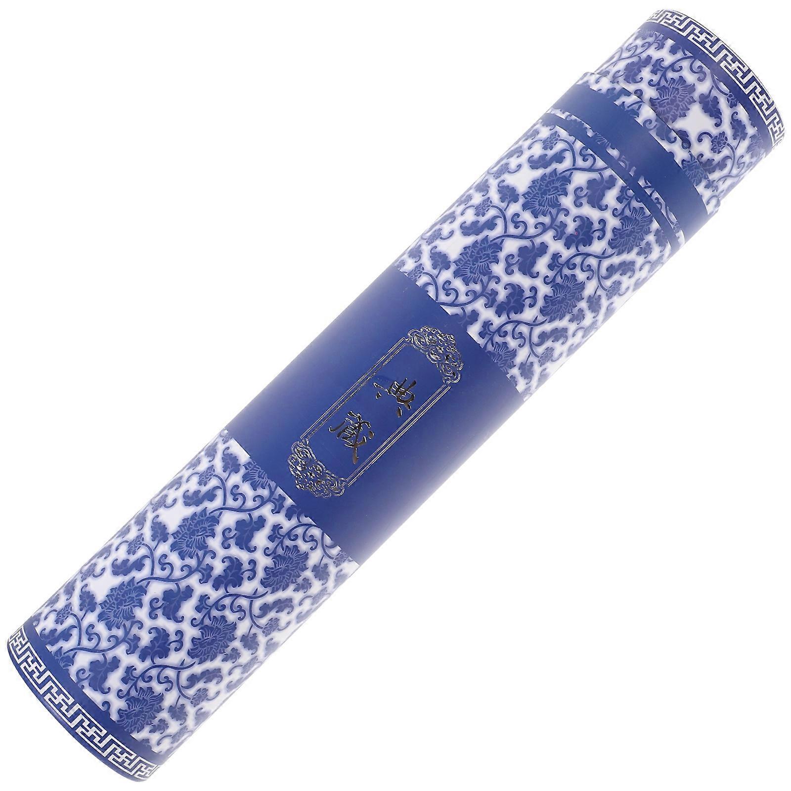 Durable Multi Color Artwork Storage Tube for Documents Blueprints Protects Maps and Posters 36 Inches