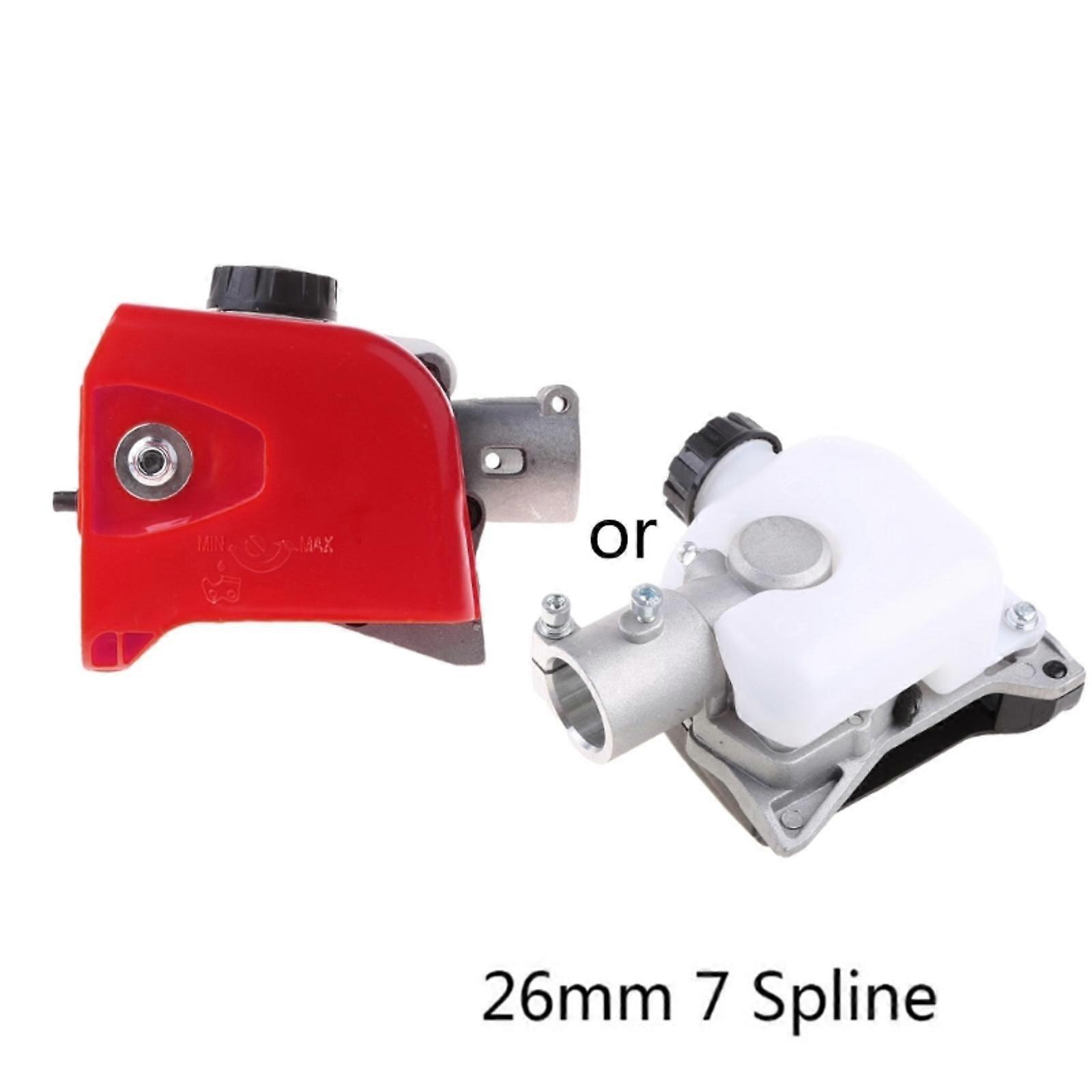 Multi Function Pole Saw Chainsaw Gear box Gear for Head Attachment Assembly 26 mm 7 /9 Splines Great Compatibility Sturd Multicolor