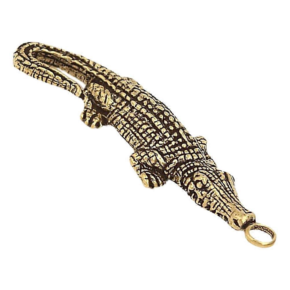 Brass Charm, Versatile Miniature Statue for Keychains and Suitcase Ornaments