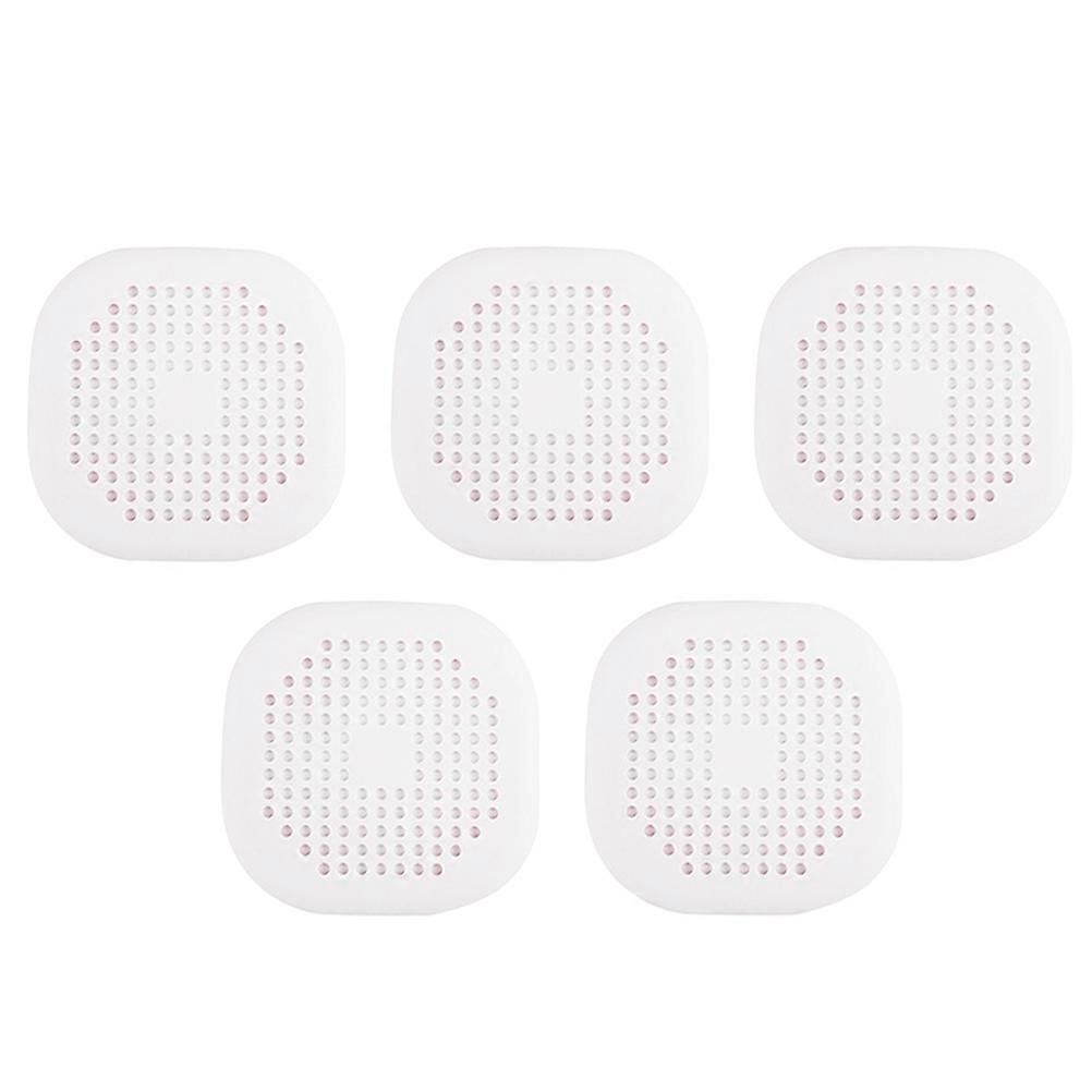 Filter for Kitchen Silicone Sink Drain Filter Foreign Object Prevention 14x14x0.3 cm 5Pcs