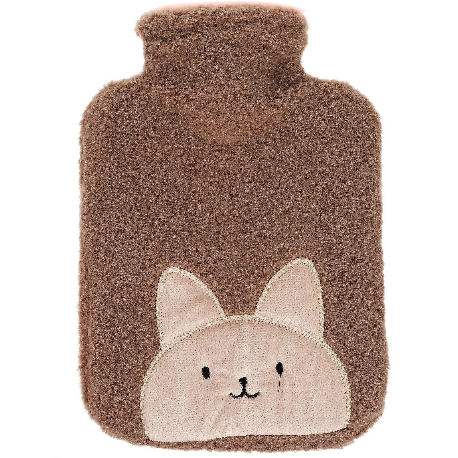 Pochette d’eau chaude Style à la mode Activité de plein air Couverture en peluche 1Pack