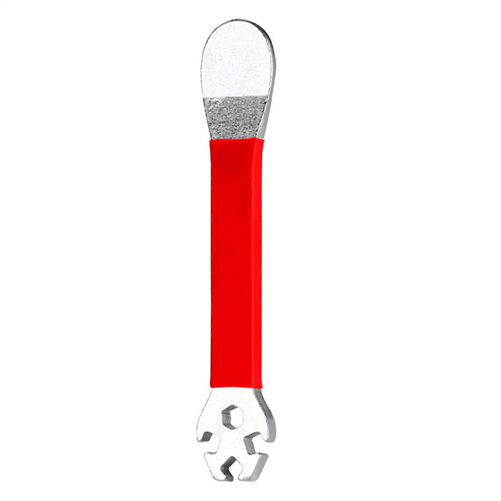 Speichen key bicycle, Multifunctional bicycle tool for spoke Precise bicycle key with long handle for adults, enthusiasts and mechanics red