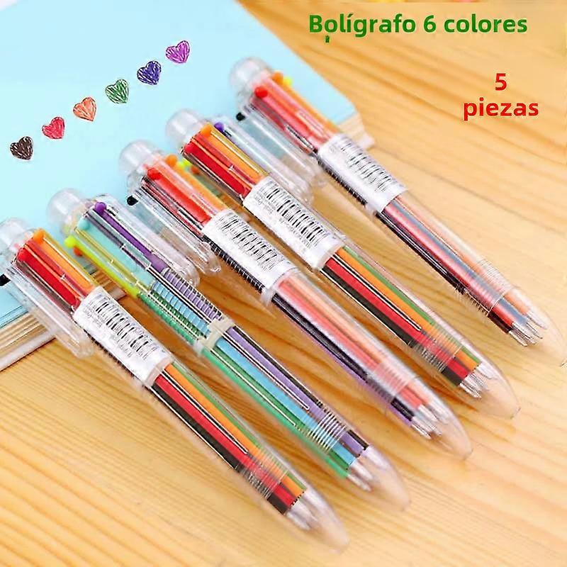 أقلام رصاص ملونة للأطفال ، هدايا الحفلات ، جوائز العودة إلى المدرسة ، هدايا الأطفال ، بيناتا 5 قطع لا ،