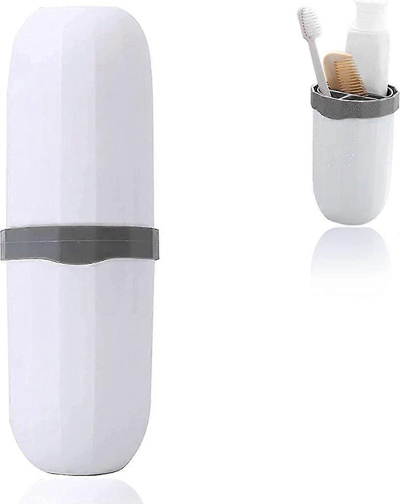Travel Toothbrush Box - Toothbrush and Toothpaste Holder