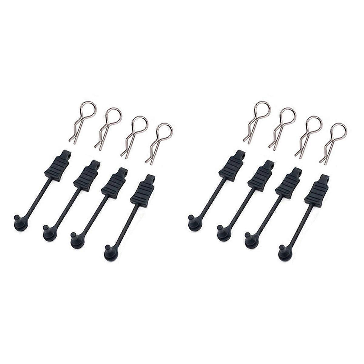 ARRMA 1/7 Limitless Mojave 1/8 RCカー用クリップリテーナーシェル 4個