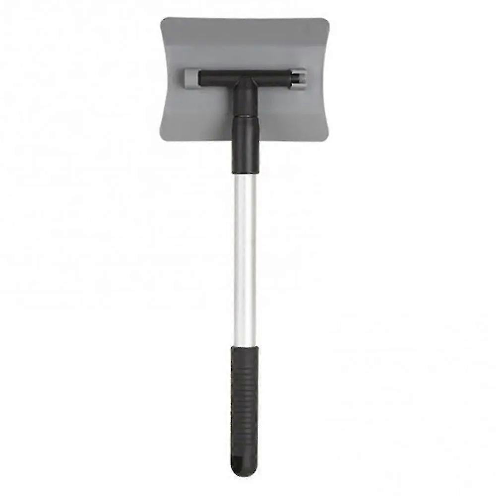 Winter Extendable Snow Removal Shovel for Vehicles, Made of Aluminum Alloy, ABS, and PP Material, Includes Car Window Snow Scraper