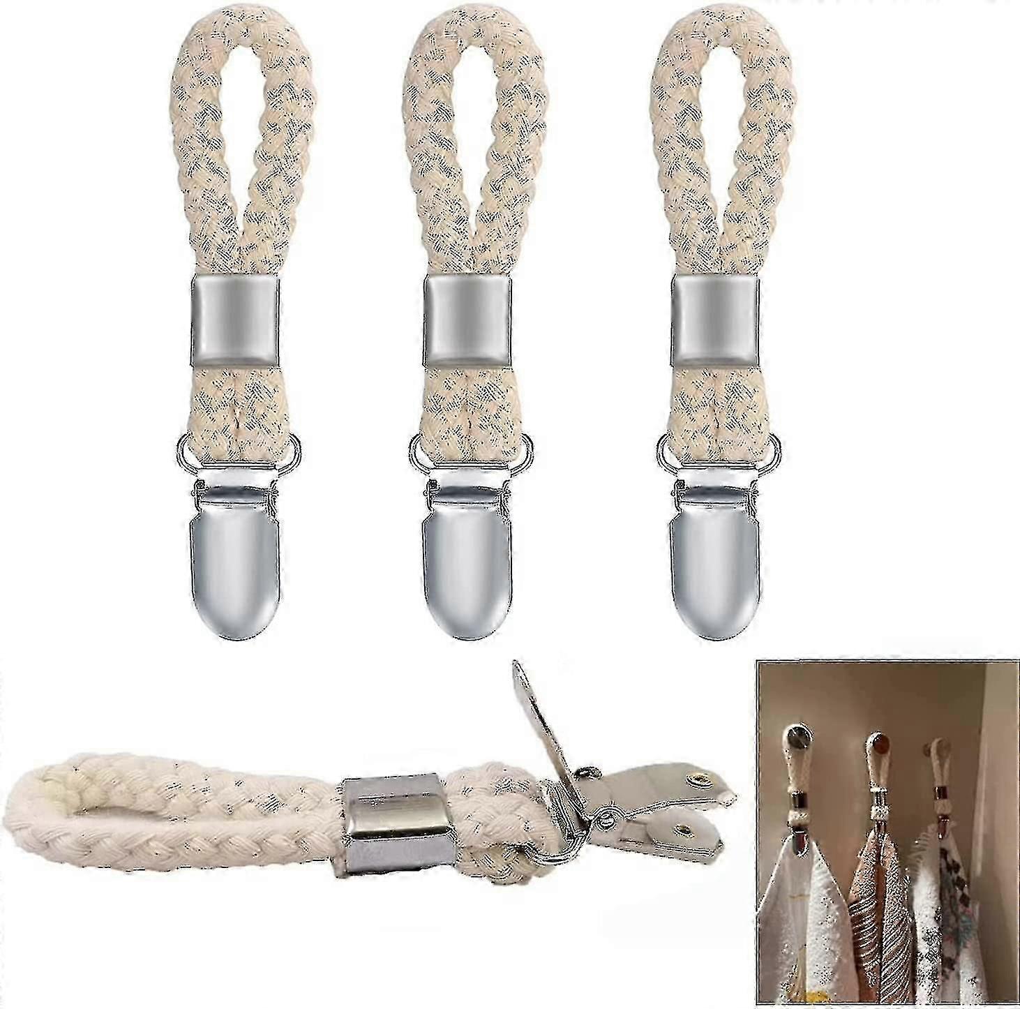 4 stuks handdoek clip, opslag clip