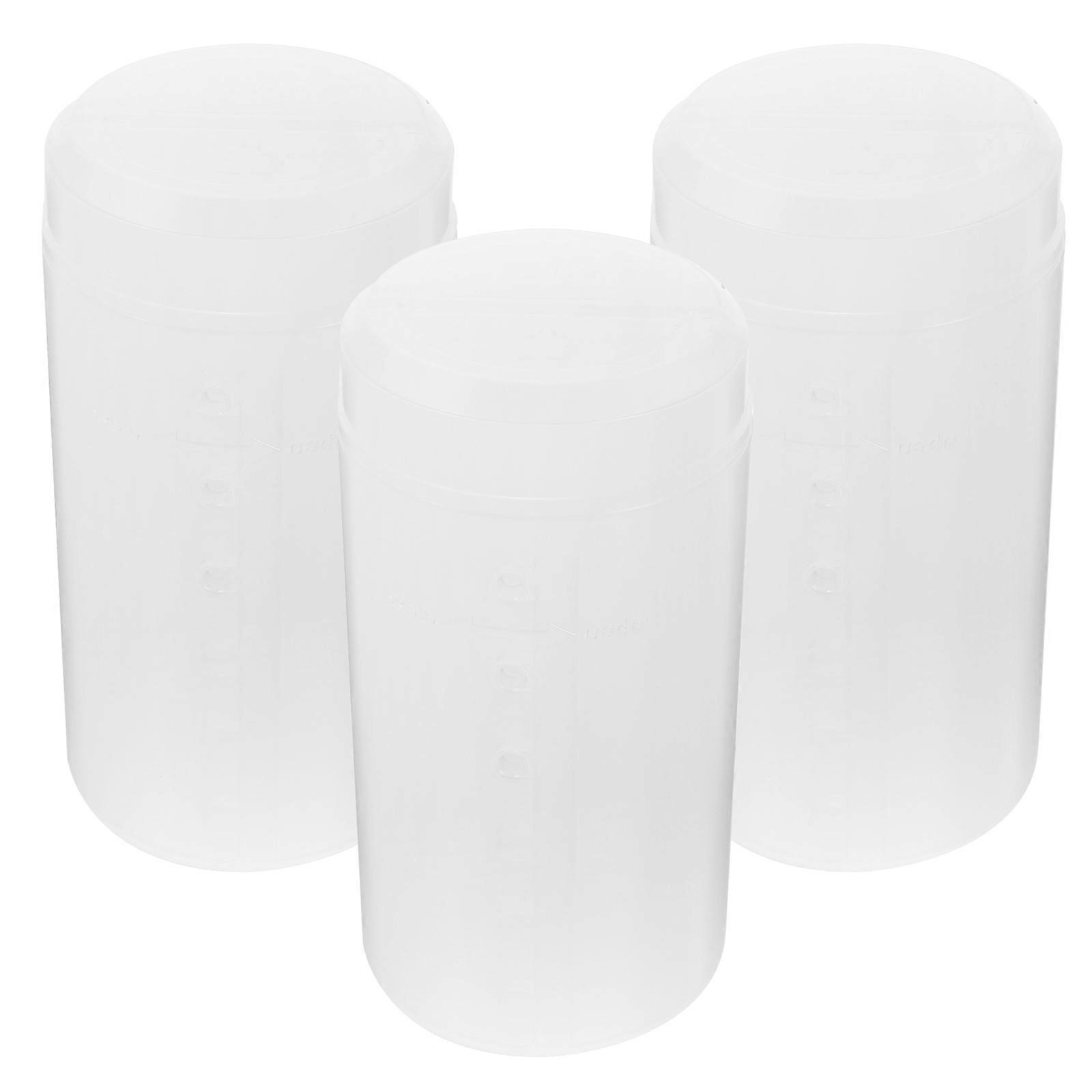 Makeup Brush Storage Bucket Travel Home Use Spacious 3Pcs